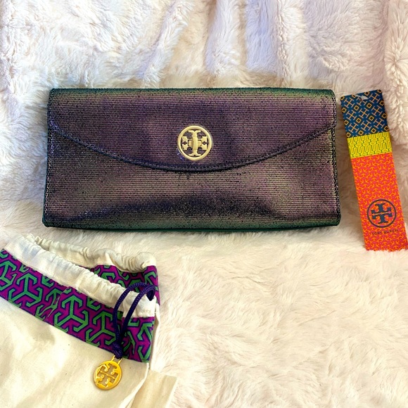 Tory Burch Handbags - TORY BURCH *NWT* iridescent clutch